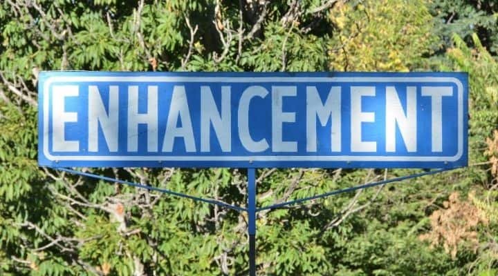 Enhancement street sign