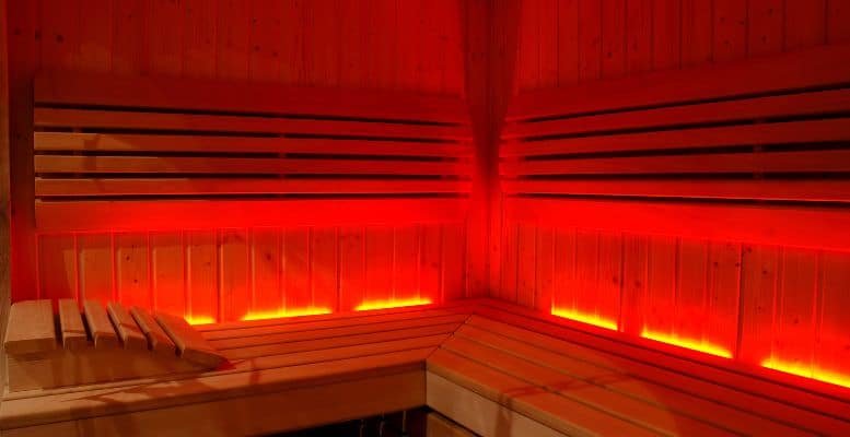 Empty Infrared Sauna