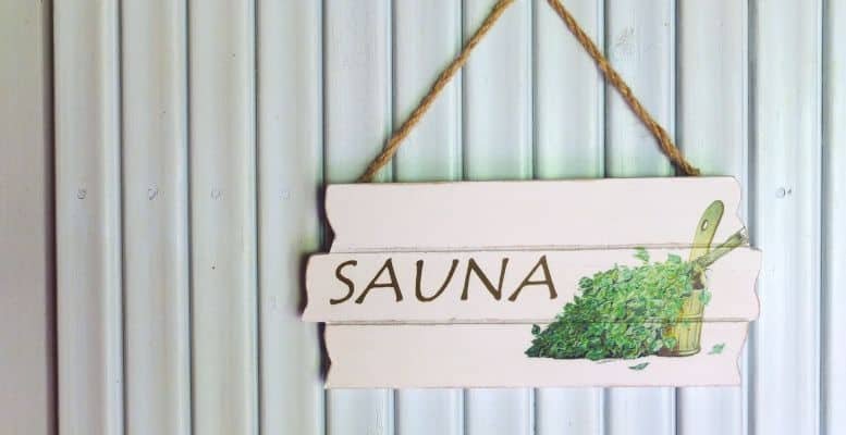 Sauna Sign