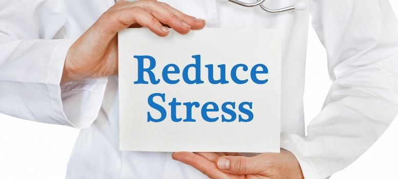 Reduce stress sign