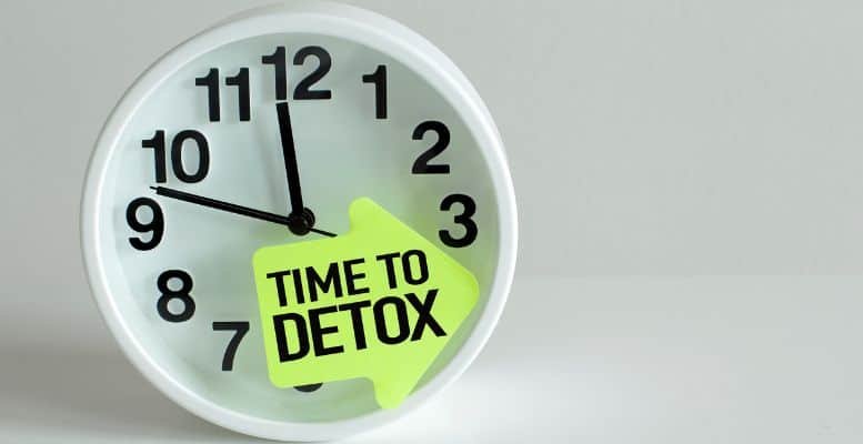 Stinger detox clock timer