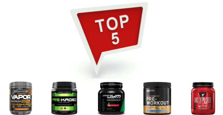 Top 5 Pre-Workout