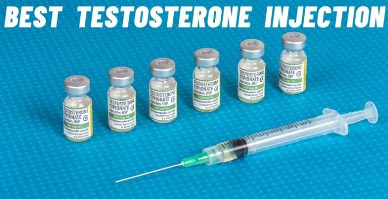 6 bottles testosterone and needle