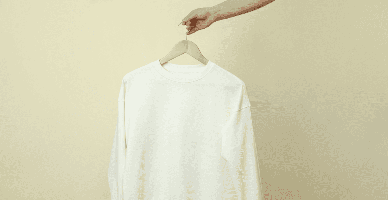 Drying sweatshirt